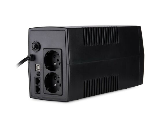 Источник бесперебойного питания Vinga LCD 800VA plastic case with USB (VPC-800PU), изображение 4 Источник бесперебойного питания Vinga LCD 800VA plastic case with USB (VPC-800PU), изображение 4