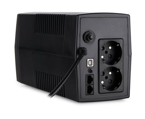Источник бесперебойного питания Vinga LCD 800VA plastic case with USB (VPC-800PU), изображение 5 Источник бесперебойного питания Vinga LCD 800VA plastic case with USB (VPC-800PU), изображение 5
