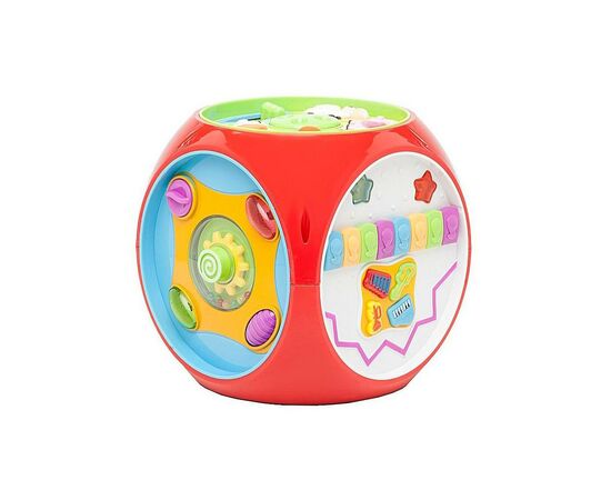 Развивающая игрушка Kiddieland МУЛЬТИКУБ (свет, озвуч. укр. яз.) от 1 до 2 лет (056887), изображение 2 Развивающая игрушка Kiddieland МУЛЬТИКУБ (свет, озвуч. укр. яз.) от 1 до 2 лет (056887), изображение 2