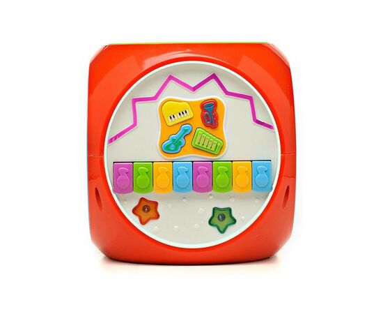Развивающая игрушка Kiddieland МУЛЬТИКУБ (свет, озвуч. укр. яз.) от 1 до 2 лет (056887), изображение 6 Развивающая игрушка Kiddieland МУЛЬТИКУБ (свет, озвуч. укр. яз.) от 1 до 2 лет (056887), изображение 6