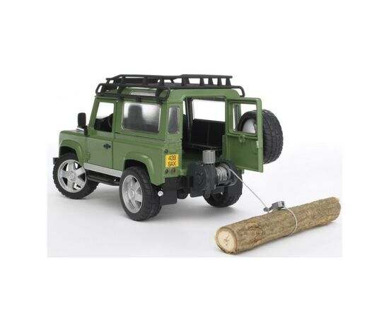 Спецтехника Bruder джип Land Rover Defender М1:16 (02590), изображение 12