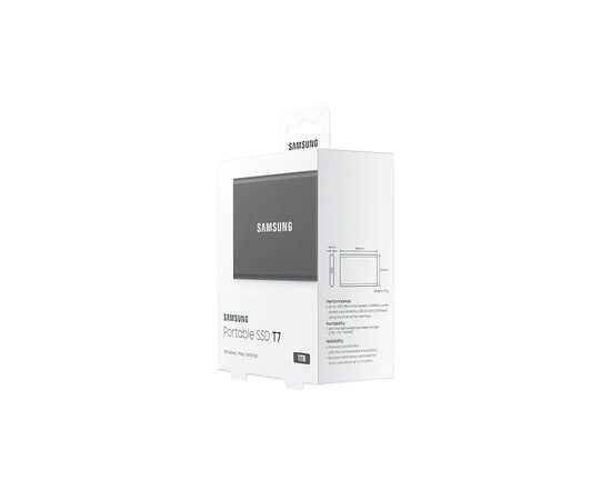 Накопитель SSD USB 3.2 1TB T7 Samsung (MU-PC1T0T/WW), изображение 10 Накопитель SSD USB 3.2 1TB T7 Samsung (MU-PC1T0T/WW), изображение 10