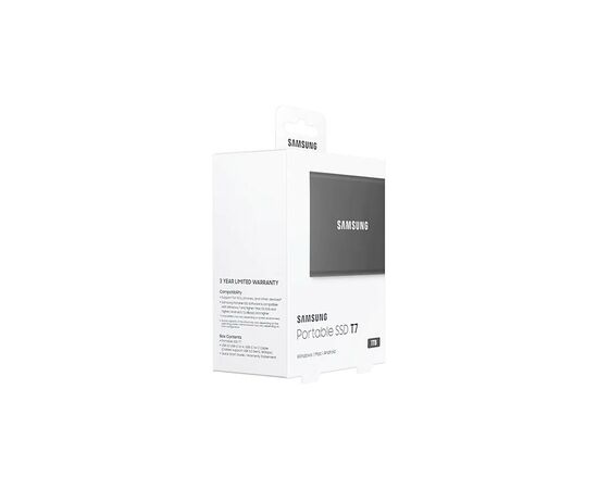 Накопитель SSD USB 3.2 1TB T7 Samsung (MU-PC1T0T/WW), изображение 9 Накопитель SSD USB 3.2 1TB T7 Samsung (MU-PC1T0T/WW), изображение 9