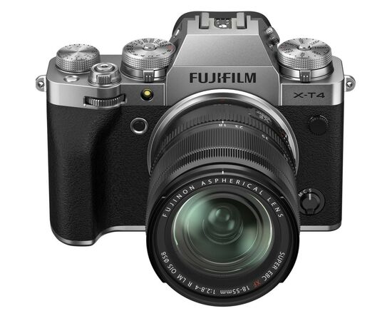 Цифровой фотоаппарат Fujifilm X-T4 + XF 18-55mm F2.8-4 Kit Silver (16650883), изображение 4 Цифровой фотоаппарат Fujifilm X-T4 + XF 18-55mm F2.8-4 Kit Silver (16650883), изображение 4