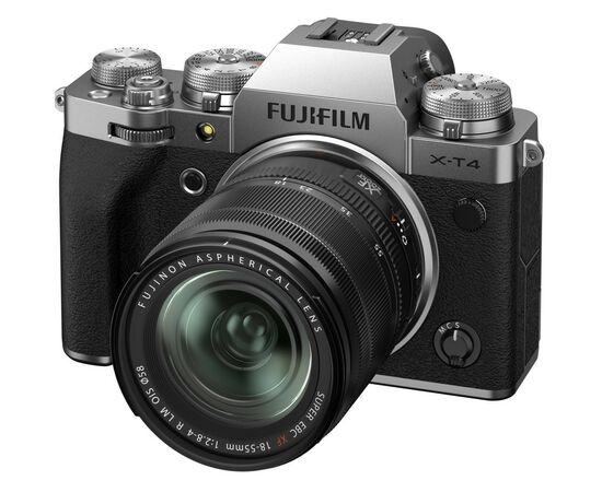 Цифровой фотоаппарат Fujifilm X-T4 + XF 18-55mm F2.8-4 Kit Silver (16650883), изображение 5 Цифровой фотоаппарат Fujifilm X-T4 + XF 18-55mm F2.8-4 Kit Silver (16650883), изображение 5