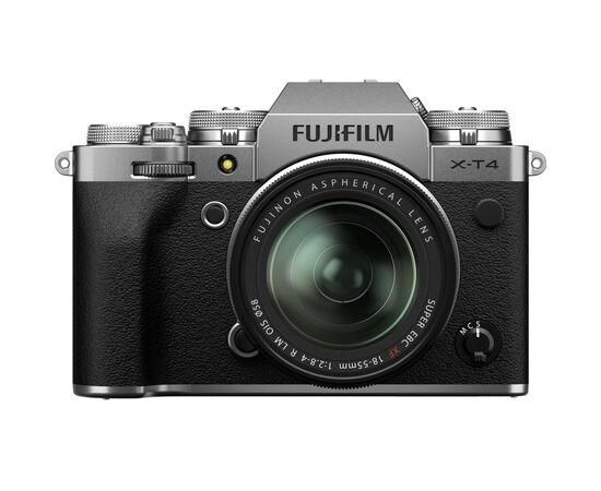 Цифровой фотоаппарат Fujifilm X-T4 + XF 18-55mm F2.8-4 Kit Silver (16650883)
