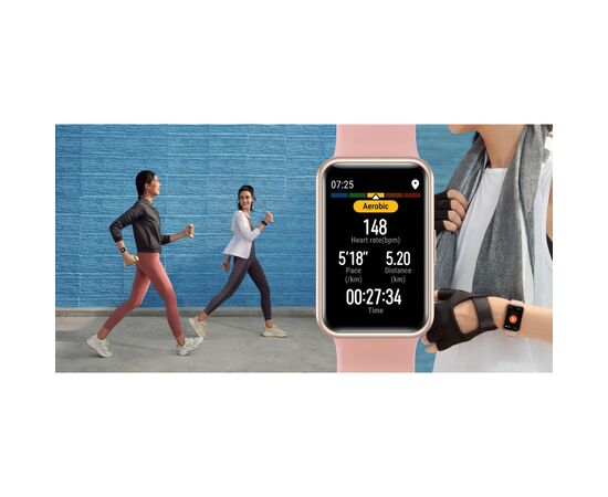Смарт-часы Huawei Watch Fit Sakura Pink (55027811), изображение 11 Смарт-часы Huawei Watch Fit Sakura Pink (55027811), изображение 11