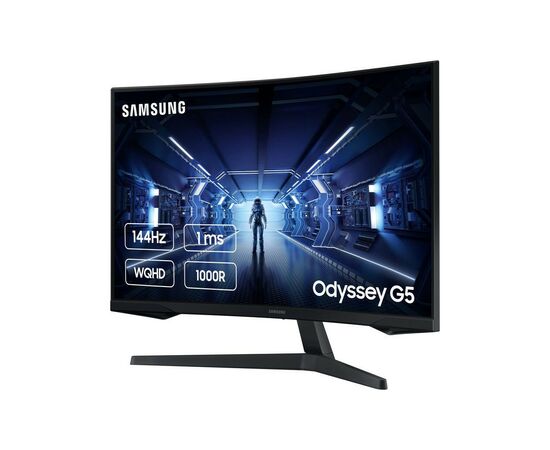 Монитор Samsung Odyssey G5 LC27G55T Black (LC27G55TQWIXCI), изображение 3 Монитор Samsung Odyssey G5 LC27G55T Black (LC27G55TQWIXCI), изображение 3
