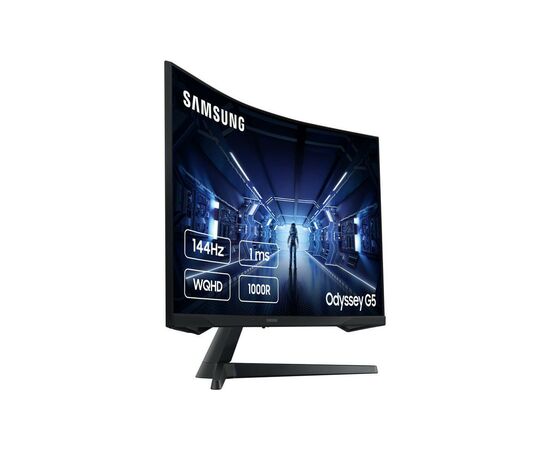 Монитор Samsung Odyssey G5 LC27G55T Black (LC27G55TQWIXCI), изображение 4 Монитор Samsung Odyssey G5 LC27G55T Black (LC27G55TQWIXCI), изображение 4