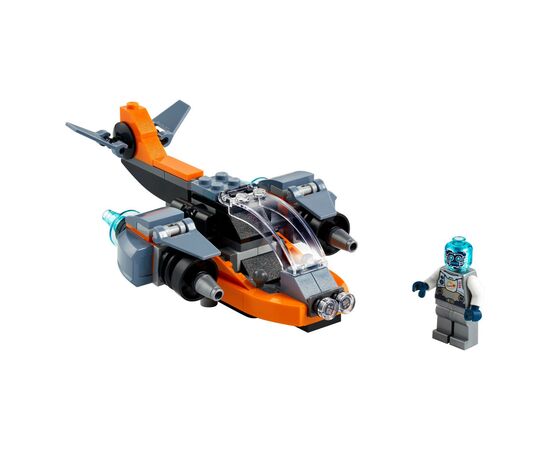 Конструктор LEGO Creator Кібердрон 113 деталей (31111), зображення 2 Конструктор LEGO Creator Кібердрон 113 деталей (31111), зображення 2