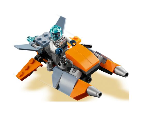 Конструктор LEGO Creator Кібердрон 113 деталей (31111), зображення 4 Конструктор LEGO Creator Кібердрон 113 деталей (31111), зображення 4