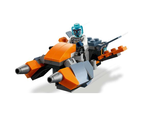 Конструктор LEGO Creator Кібердрон 113 деталей (31111), зображення 9 Конструктор LEGO Creator Кібердрон 113 деталей (31111), зображення 9