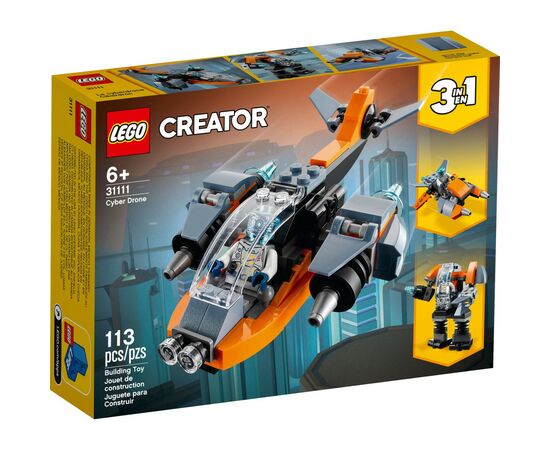 Конструктор LEGO Creator Кібердрон 113 деталей (31111)
