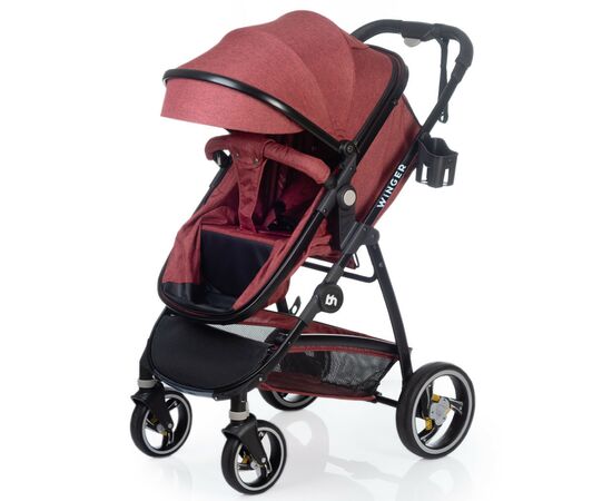 Коляска BabyHit Winger - Red трансформер (73644), изображение 10 Коляска BabyHit Winger - Red трансформер (73644), изображение 10