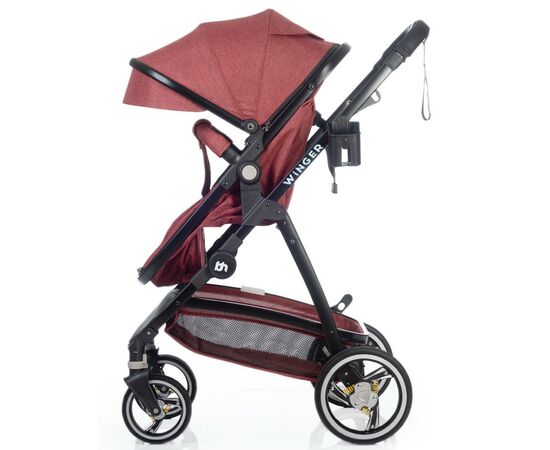 Коляска BabyHit Winger - Red трансформер (73644), изображение 2 Коляска BabyHit Winger - Red трансформер (73644), изображение 2