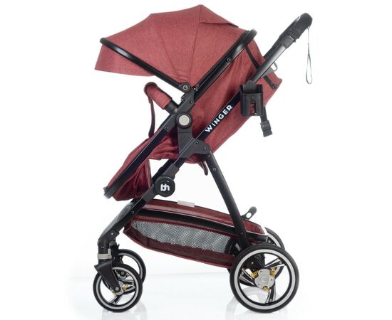 Коляска BabyHit Winger - Red трансформер (73644), изображение 3 Коляска BabyHit Winger - Red трансформер (73644), изображение 3