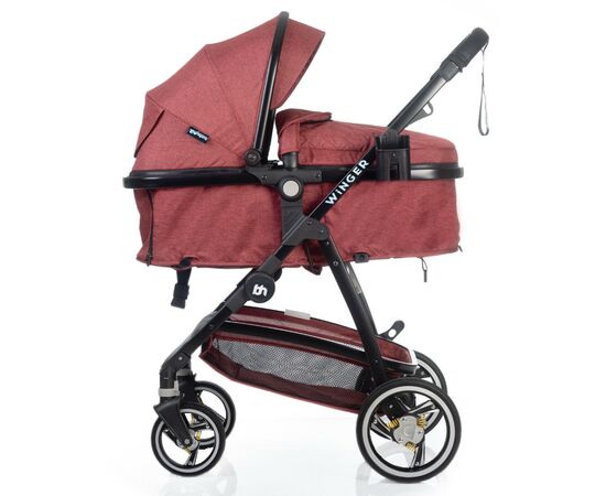 Коляска BabyHit Winger - Red трансформер (73644), изображение 6 Коляска BabyHit Winger - Red трансформер (73644), изображение 6