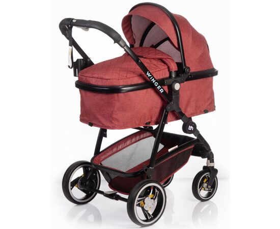 Коляска BabyHit Winger - Red трансформер (73644), изображение 9 Коляска BabyHit Winger - Red трансформер (73644), изображение 9