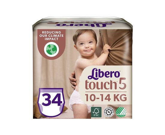 Подгузник Libero Touch 5 10-14 кг 34 шт (7322541092003)
