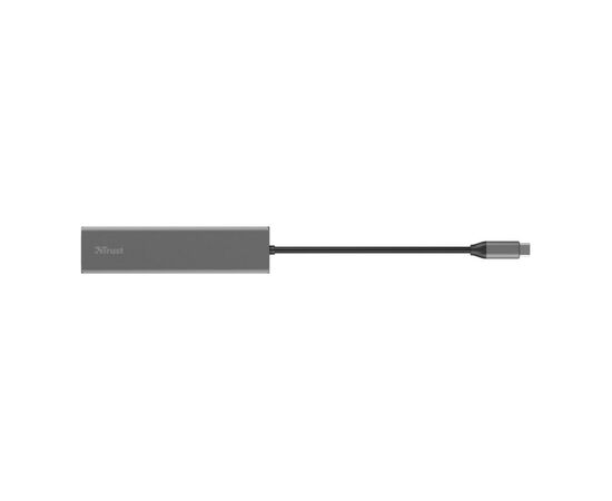Концентратор Trust HALYX FAST 3USB+CARD READER USB-C ALUMINIUM (24191_TRUST), изображение 2 Концентратор Trust HALYX FAST 3USB+CARD READER USB-C ALUMINIUM (24191_TRUST), изображение 2