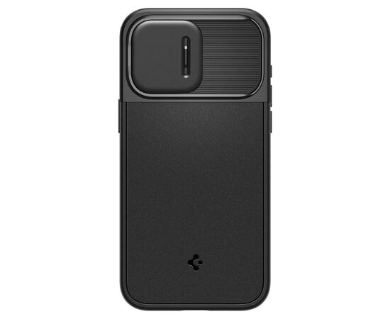 Чехол для мобильного телефона Spigen Apple iPhone 15 Pro Max Optik Armor MagFit Black (ACS06599), изображение 4 Чехол для мобильного телефона Spigen Apple iPhone 15 Pro Max Optik Armor MagFit Black (ACS06599), изображение 4