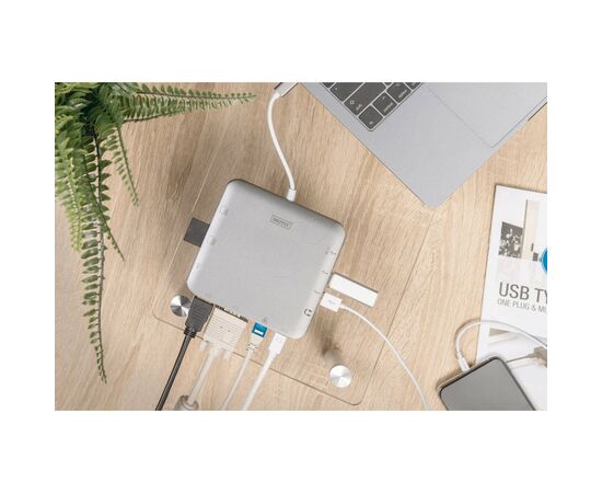 Порт-репликатор Digitus USB-C, 11 Port (DA-70876), изображение 3 Порт-репликатор Digitus USB-C, 11 Port (DA-70876), изображение 3
