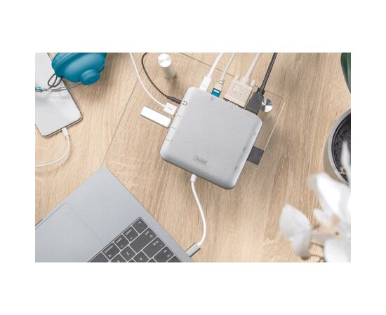 Порт-репликатор Digitus USB-C, 11 Port (DA-70876), изображение 4 Порт-репликатор Digitus USB-C, 11 Port (DA-70876), изображение 4