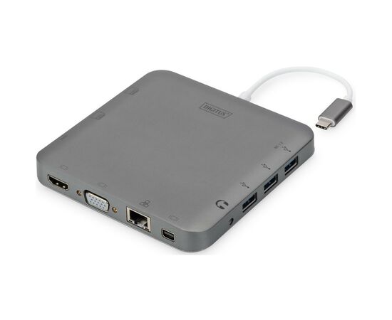 Порт-реплікатор Digitus USB-C, 11 Port (DA-70876)