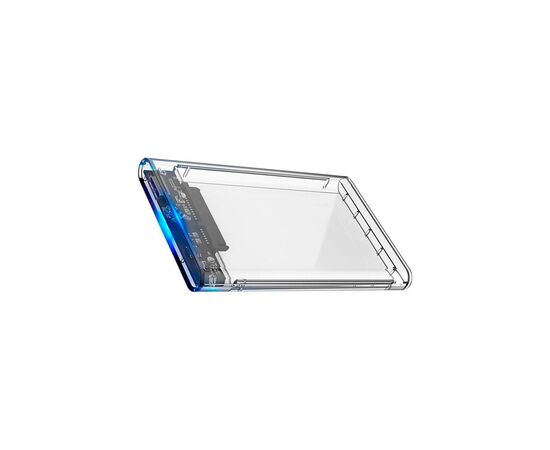 Карман внешний Dynamode 2.5" SATA HDD/SSD USB 3.0 Transparent (DM-CAD-25316), изображение 2 Карман внешний Dynamode 2.5" SATA HDD/SSD USB 3.0 Transparent (DM-CAD-25316), изображение 2