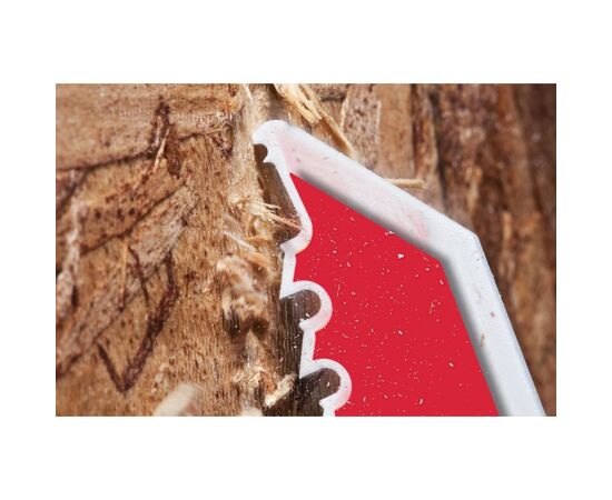 Полотно Milwaukee для сабельной пилы, AX FANG TIP 230мм, шаг 5,0мм, 5шт, древесина с гвоздями (48005026), изображение 2 Полотно Milwaukee для сабельной пилы, AX FANG TIP 230мм, шаг 5,0мм, 5шт, древесина с гвоздями (48005026), изображение 2