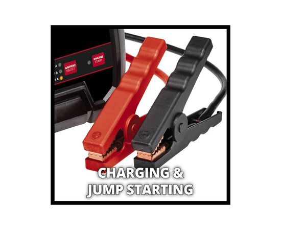 Пуско зарядное устройство Einhell CE-BC 15 M, 280Вт, 12В, 3-600Ач, макс 15А, 7.65кг (1002265), изображение 5