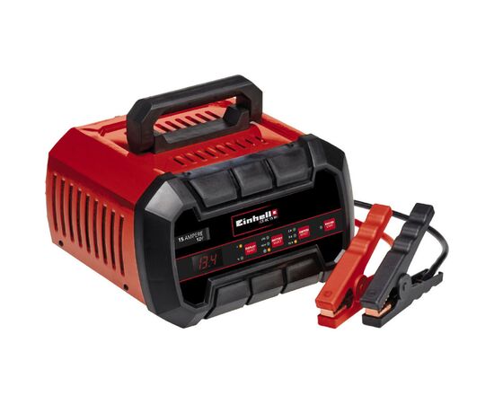 Пуско зарядное устройство Einhell CE-BC 15 M, 280Вт, 12В, 3-600Ач, макс 15А, 7.65кг (1002265)
