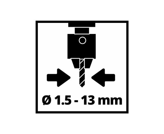 Сверлильный станок Einhell TC-BD 450, 450Вт, 600-2650об/мин, патрон 1.5-13мм (4520592), изображение 6 Сверлильный станок Einhell TC-BD 450, 450Вт, 600-2650об/мин, патрон 1.5-13мм (4520592), изображение 6