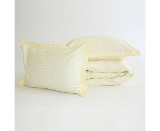 Постельное белье MirSon Satin Stripe 30-0002SoftYellow 160х220 Семейный (2200005247815), изображение 9