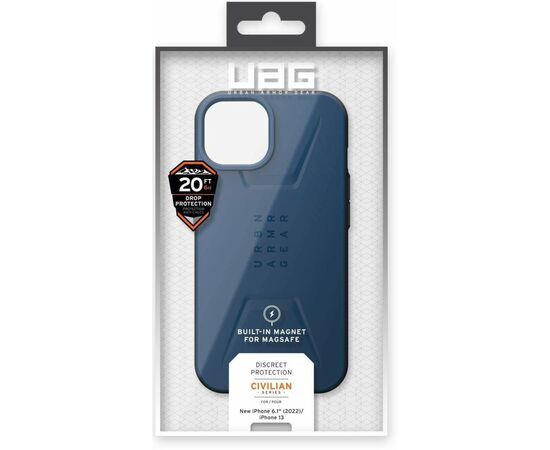 Чехол для моб. телефона Uag Apple iPhone 14 Civilian Magsafe, Mallard (114036115555), изображение 12 Чехол для моб. телефона Uag Apple iPhone 14 Civilian Magsafe, Mallard (114036115555), изображение 12