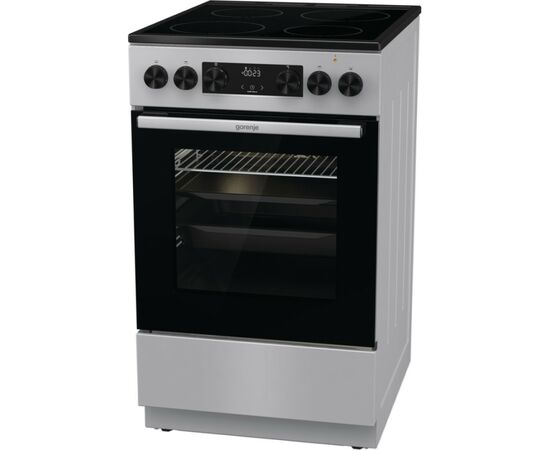 Плита Gorenje GEC5C41SG електрична склокерамічна, 70л, 50x60см, дисплей, прог (GEC5C41SG), изображение 3 Плита Gorenje GEC5C41SG електрична склокерамічна, 70л, 50x60см, дисплей, прог (GEC5C41SG), изображение 3