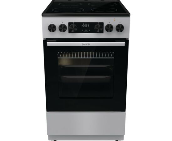 Плита Gorenje GEC5C41SG електрична склокерамічна, 70л, 50x60см, дисплей, прог (GEC5C41SG)