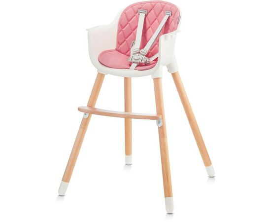 Стілець для годування Kinderkraft Sienna Pink (5902533915132), зображення 2 Стілець для годування Kinderkraft Sienna Pink (5902533915132), зображення 2