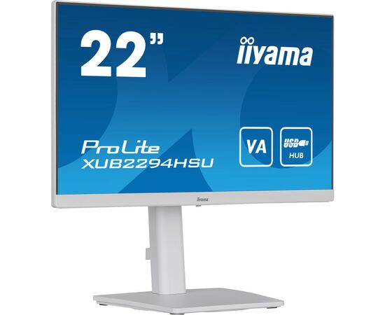 Монітор iiyama XUB2294HSU-W2, зображення 3 Монітор iiyama XUB2294HSU-W2, зображення 3