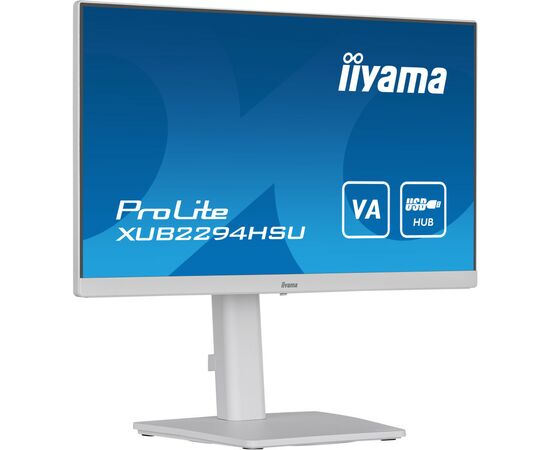 Монітор iiyama XUB2294HSU-W2, зображення 4 Монітор iiyama XUB2294HSU-W2, зображення 4