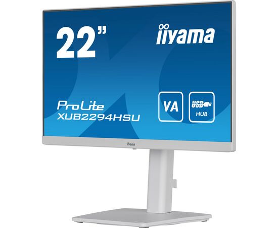 Монітор iiyama XUB2294HSU-W2, зображення 5 Монітор iiyama XUB2294HSU-W2, зображення 5