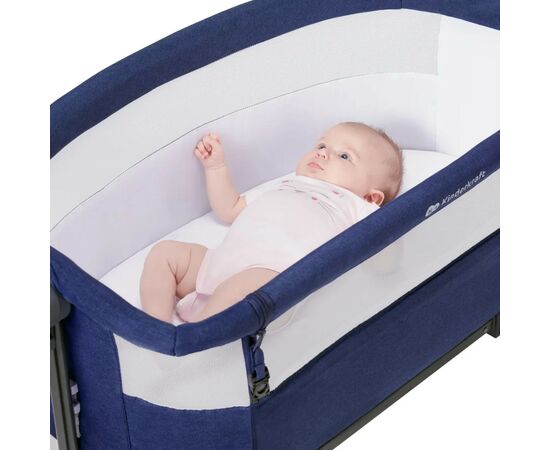Ліжечко Kinderkraft приставна люлька Bea Navy (5902533917839), зображення 10 Ліжечко Kinderkraft приставна люлька Bea Navy (5902533917839), зображення 10