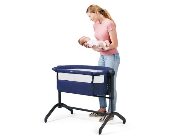 Ліжечко Kinderkraft приставна люлька Bea Navy (5902533917839), зображення 7 Ліжечко Kinderkraft приставна люлька Bea Navy (5902533917839), зображення 7