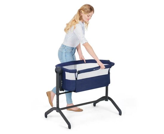 Ліжечко Kinderkraft приставна люлька Bea Navy (5902533917839), зображення 8 Ліжечко Kinderkraft приставна люлька Bea Navy (5902533917839), зображення 8