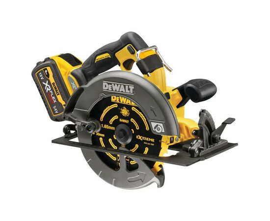 Дискова пила DeWALT 54В XR FLEXVOLT Li-lon диск 190х30 мм, 2x3Ah, 3.6 кг, кейс TSTAK (DCS578X2)