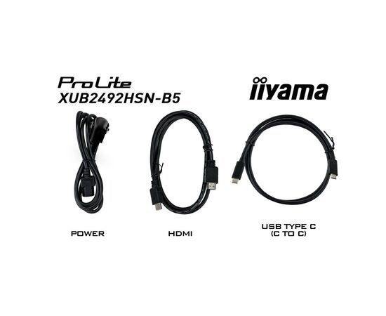Монітор iiyama XUB2492HSN-B5, зображення 11 Монітор iiyama XUB2492HSN-B5, зображення 11
