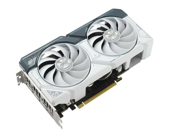 Видеокарта ASUS GeForce RTX4060Ti 8Gb DUAL OC WHITE (DUAL-RTX4060TI-O8G-WHITE), изображение 3 Видеокарта ASUS GeForce RTX4060Ti 8Gb DUAL OC WHITE (DUAL-RTX4060TI-O8G-WHITE), изображение 3