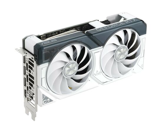 Видеокарта ASUS GeForce RTX4060Ti 8Gb DUAL OC WHITE (DUAL-RTX4060TI-O8G-WHITE), изображение 4 Видеокарта ASUS GeForce RTX4060Ti 8Gb DUAL OC WHITE (DUAL-RTX4060TI-O8G-WHITE), изображение 4