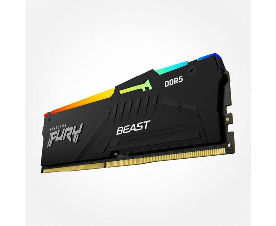 Модуль памяти для компьютера DDR5 64GB (2x32GB) 5200 MHz Beast RGB EXPO Kingston Fury (ex.HyperX) (KF552C36BBEAK2-64), изображение 5 Модуль памяти для компьютера DDR5 64GB (2x32GB) 5200 MHz Beast RGB EXPO Kingston Fury (ex.HyperX) (KF552C36BBEAK2-64), изображение 5