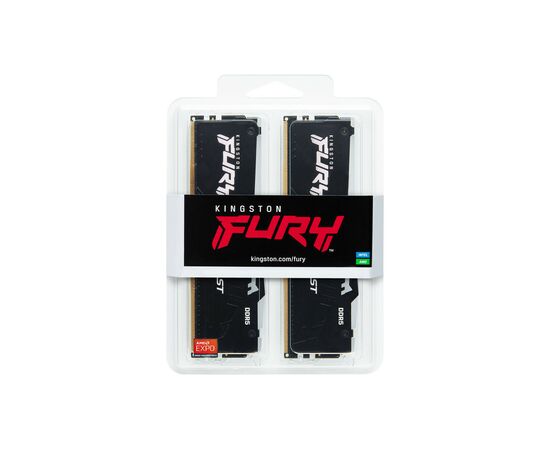 Модуль памяти для компьютера DDR5 64GB (2x32GB) 5200 MHz Beast RGB EXPO Kingston Fury (ex.HyperX) (KF552C36BBEAK2-64), изображение 6 Модуль памяти для компьютера DDR5 64GB (2x32GB) 5200 MHz Beast RGB EXPO Kingston Fury (ex.HyperX) (KF552C36BBEAK2-64), изображение 6